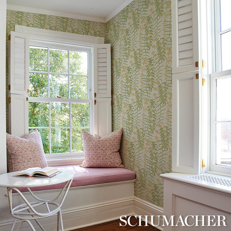 Ashbee Botanical Wallpaper, Yellow