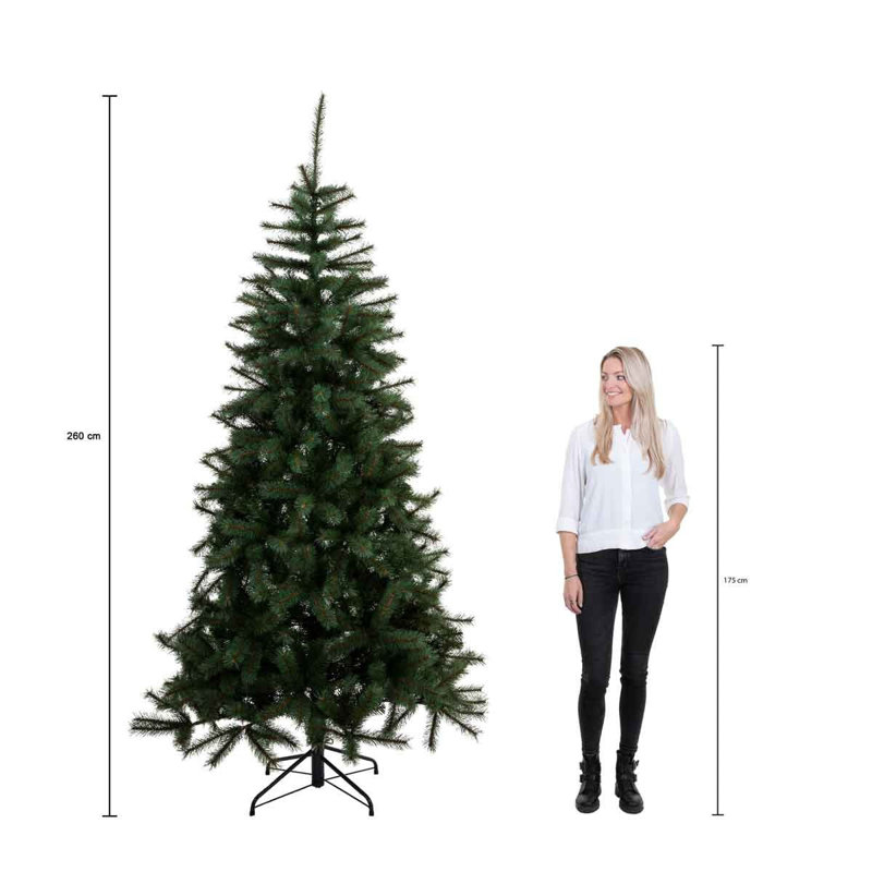 260cm H Artificial Pine Christmas Tree