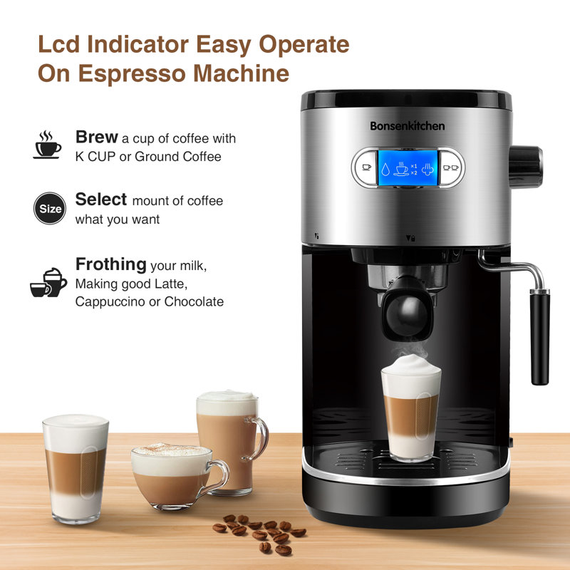 Bonsenkitchen Coffee And Espresso Maker