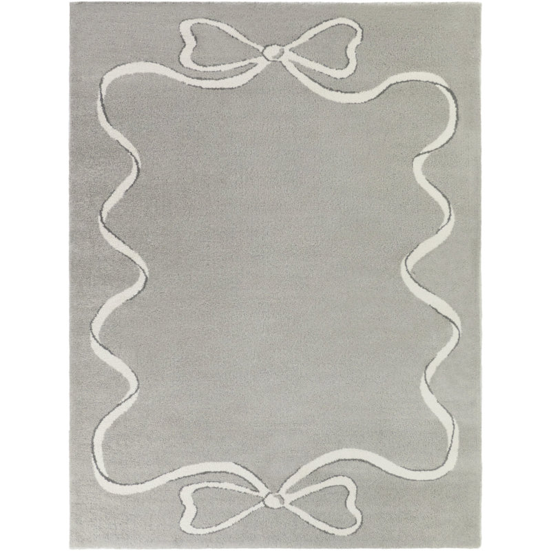 Tapis gris Rachel, Rectangle 5 pi 3 po x 7 pi