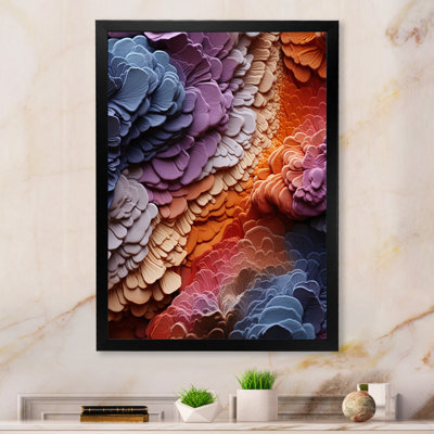 «Colfontaine Desert Tapisserie Collage I», reproduction sur toile