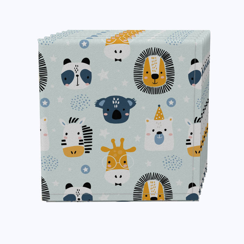 Cotton Twill No Pattern Square Napkin