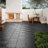 12'' L x 12'' W Plastic Interlocking Deck Tile-101122137