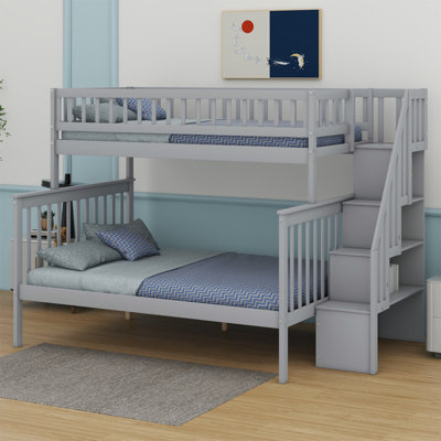 Bunk Bed With Storage Stairway