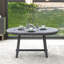 Table de salle à manger extensible Modern - Gris, design classique en gris Assemblage facile