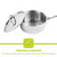 Royalford 16Cm Stainless Steel Saucepan With Lid, Induction Safe Cooking -98899151