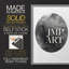 Graphite Moon I-Premium, reproduction encadrée prête à accrocher - aucun clou requis - aucun clou requis-1249599852-1249599843