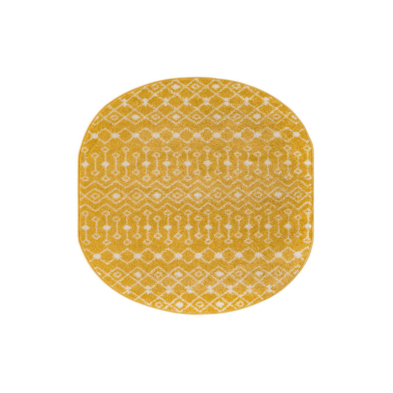 Somerville Moroccan Indoor Rug, Oval 4' x 6'
