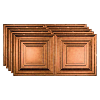 Panneau de plafond décoratif en vinyle 3 pi x 4 pi FASÄDE