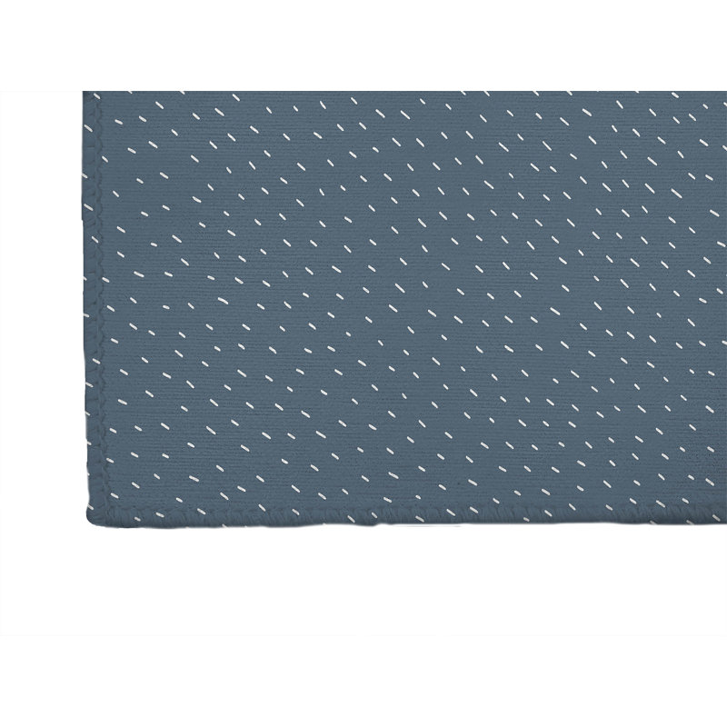 Paulie Activity Mat, Blue, Rectangle 2' x 3'
