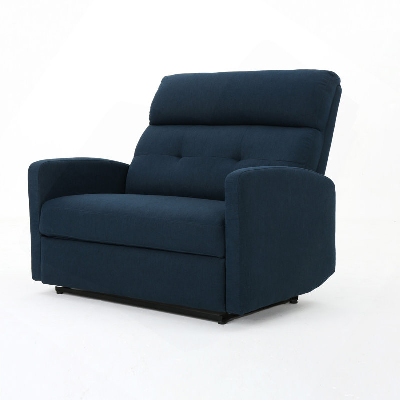 Reclining Loveseat, Leather Double Recliner Sofa, zero clearance recliner  Loveseat Recliner For Living Room, RV, Home