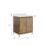 Brookhn 30 In. Single sink White Quartz top Bath Vanity in Lustrous Walnut with Classic Faucet-1650593503
