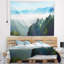 Paysage matin avec tapisserie Blue Ridge Parkway-28492029