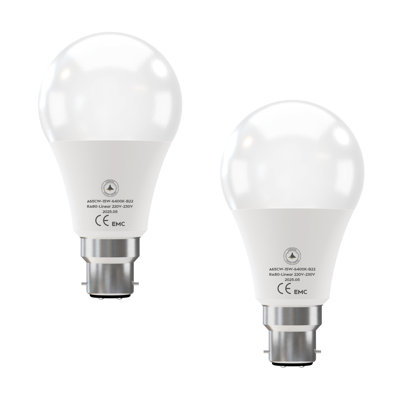 15 W BA22d/Bayonet Cap 6400 K LED Smart Bulb