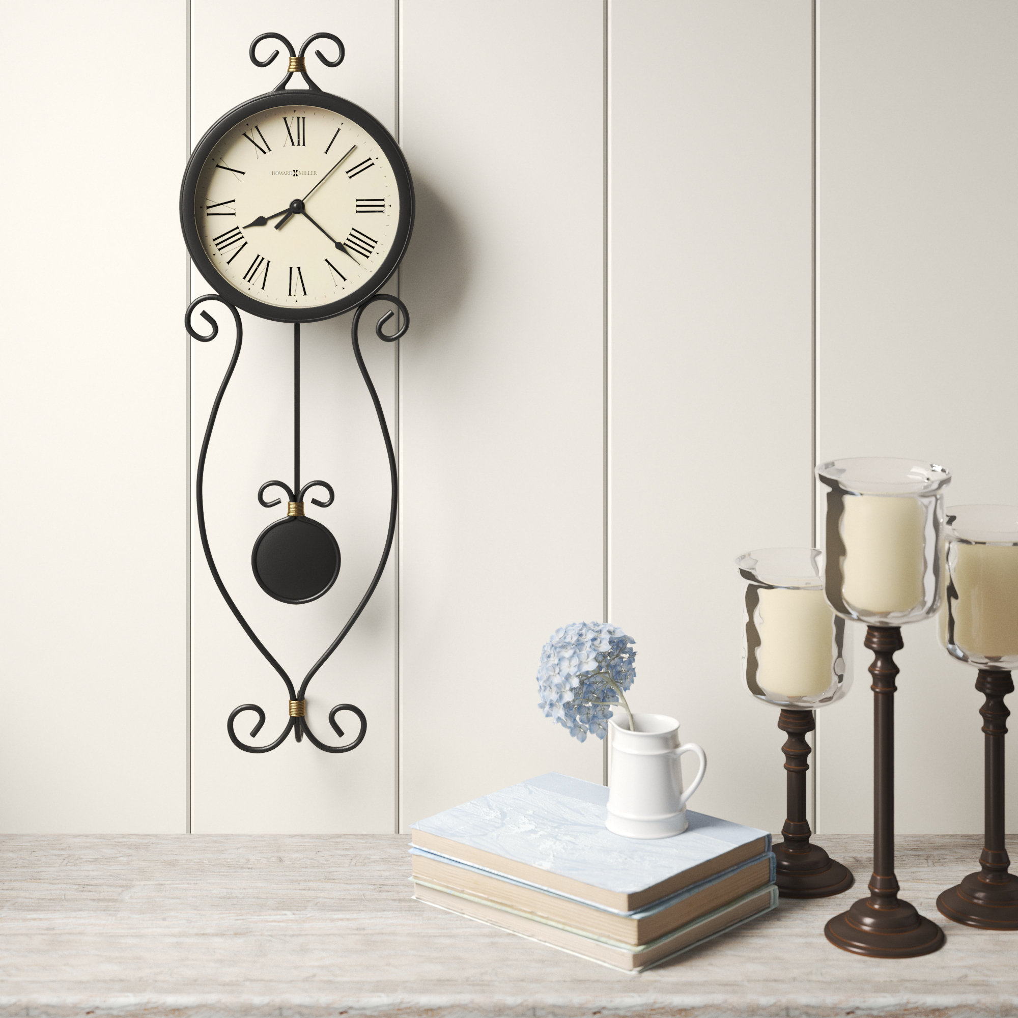 Howard Miller® Decorative Quartz Ivana Wall Clock & Reviews Wayfair