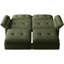 Canapé-lit 81,5 po en chenille convertible 2-en-1 touffeté-1767439001