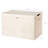 3 Sprouts Collapsible Toy Chest Storage Bin for Kids Playroom, Walrus