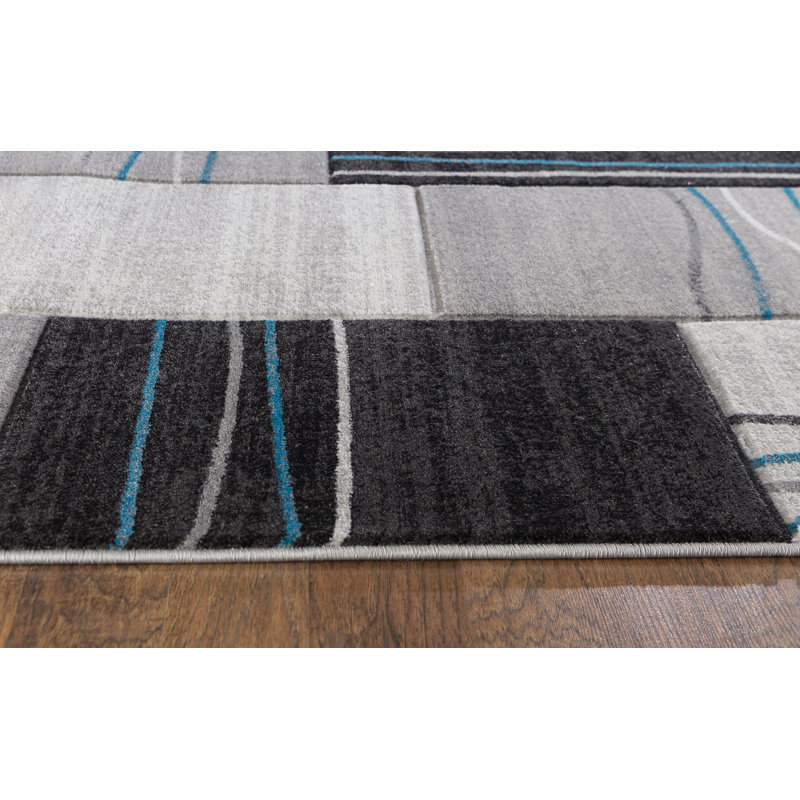 Tapis turquoise Altair, Rectangle 9 pi x 12 pi