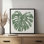 «Tropical Philodendron» par Molly Mattin, reproduction d'art