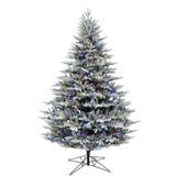 Vickerman Douglas Blue Fir Artificial Christmas Tr Lighted Artificial Fir Christmas Tree
