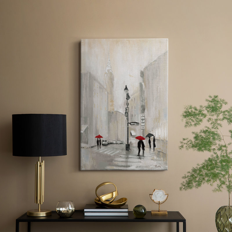 New York Shadows -Gallery Wrapped Cavas, 27" H x 18" W