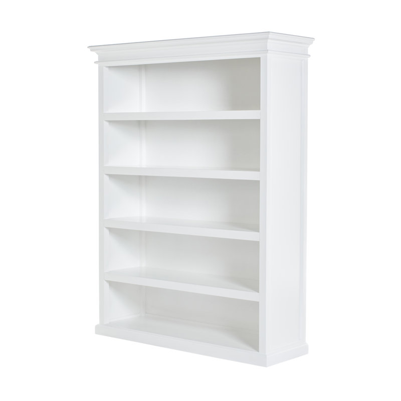Bibliothèque Orson H 77,17 po x l 59,06 po, 5 tablettes (H 77,17 po x l 59,06 po x P 18,9 po)