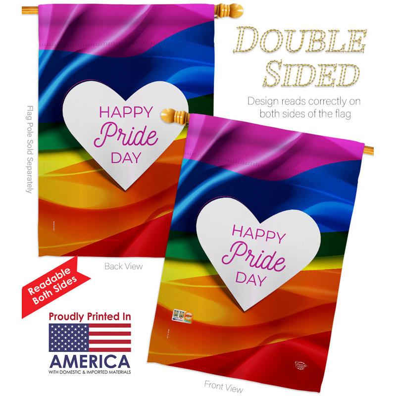 Double Sided 40'' H x 28'' W Polyester Kwanzaa House Flag