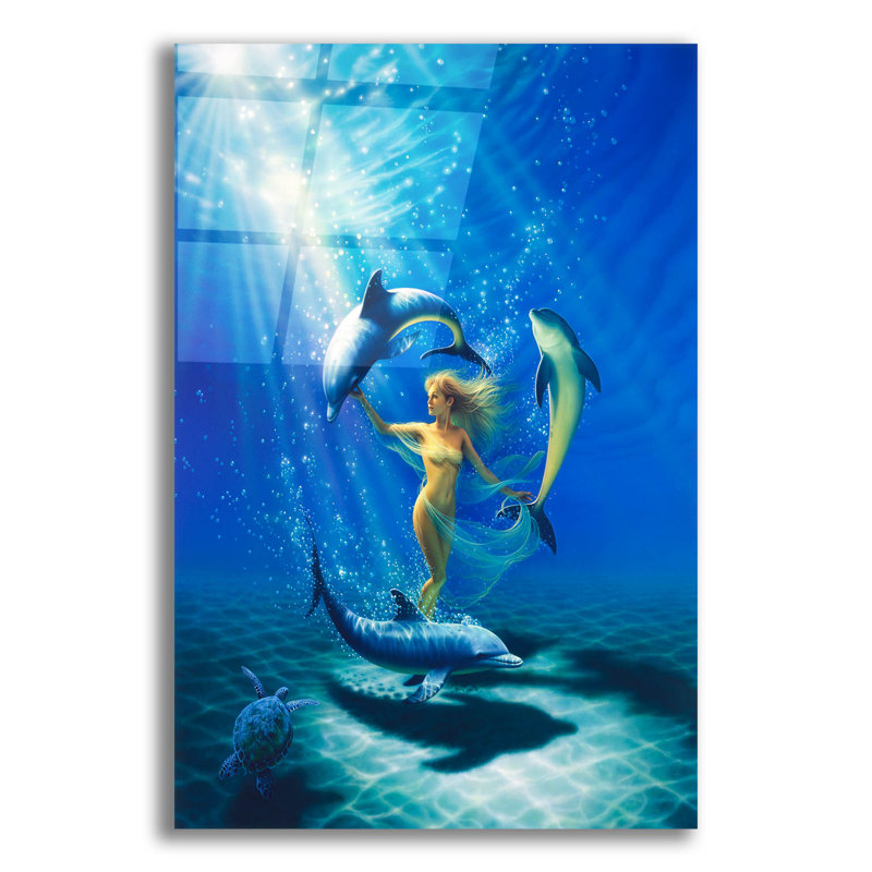 «Dance Of Joy» par Kirk Reinert, H 24 po x l 16 po x P 0,2 po