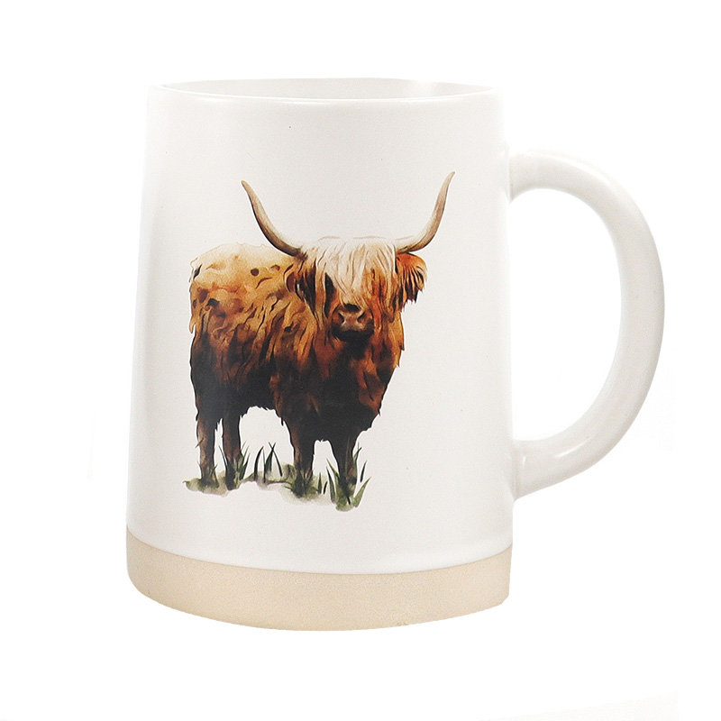 Grande tasse 20 oz Highland Cow