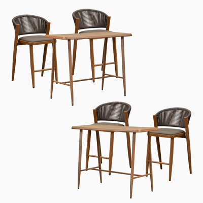 Eldreda Bar Set with Stools