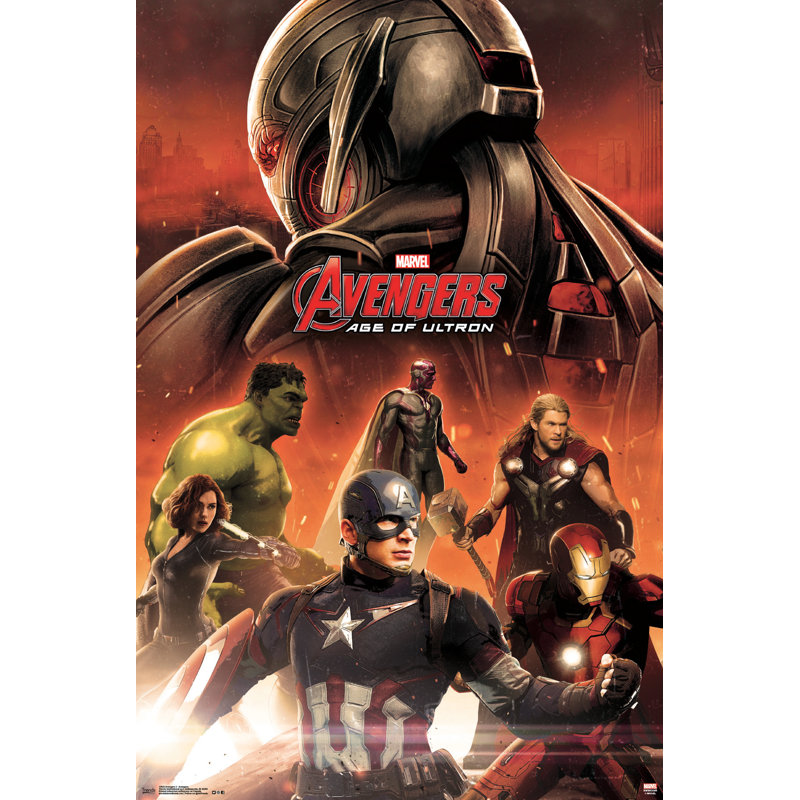 Impression sur papier 2 avengers avengers