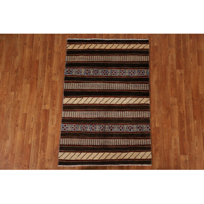 Tapis rayé Gabbeh 3 x 5