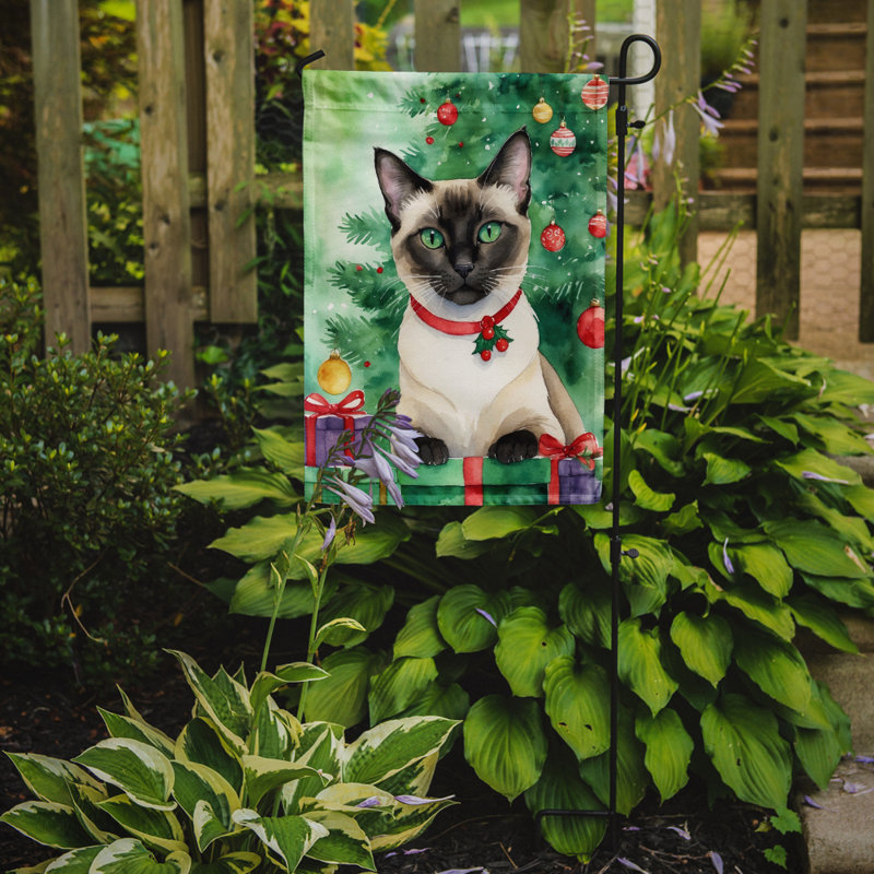 Drapeau de jardin Pixie Bob, Siamois