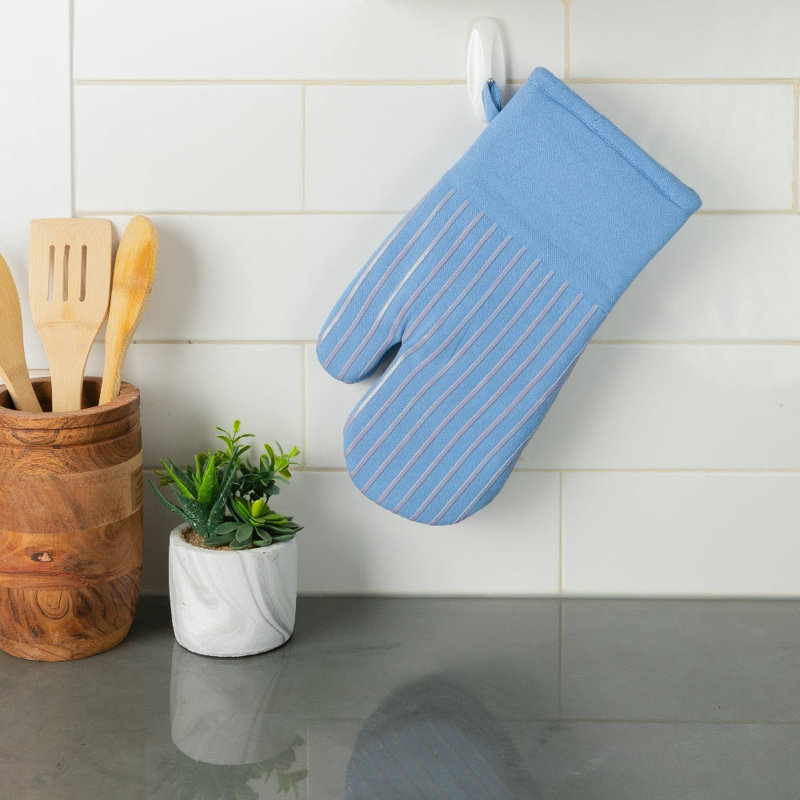 Gants de cuisine de qualité supérieure, Bleu