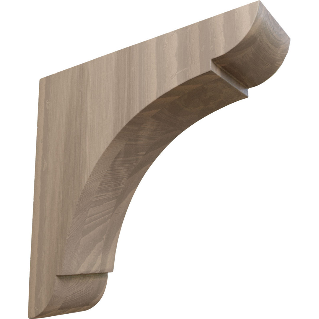 Olympic 6'' H x 1.75'' W x 6'' D Solid Wood Standard Bracket Ekena Millwork 