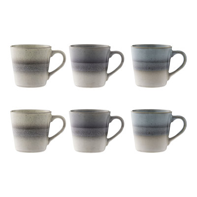 Reactive Fade Set Of 6 mugs