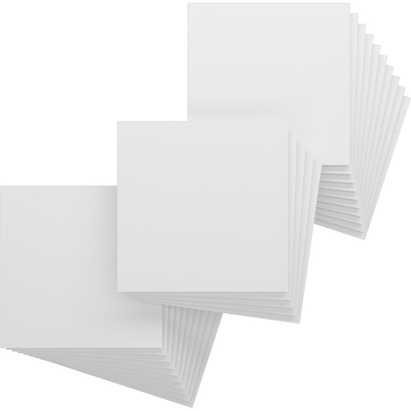 Panneaux de loisirs en PVC, H 15,75 po x l 15,75 po x P 0,38 po