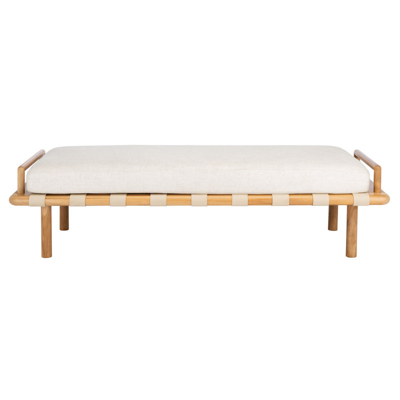 Constantine Upholstered Bench, Natural