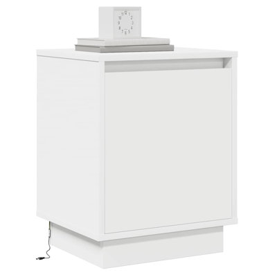 Bedside Cabinet 39 X 34.5 X 50 Cm Engineered Wood