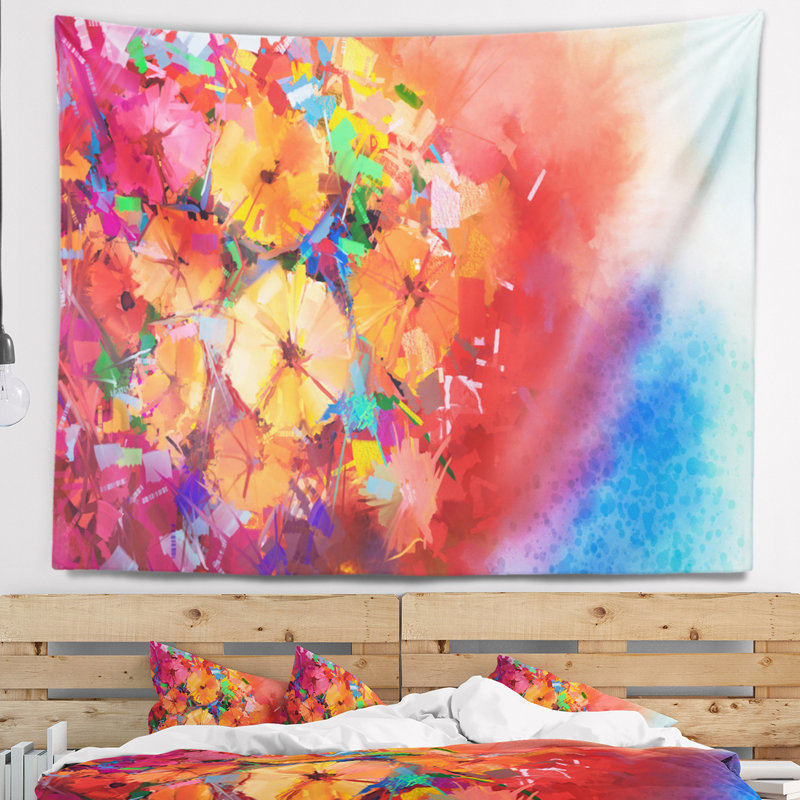 Bouquet de fleurs de gerbera Floral, H 68 po x l 80 po