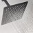 Rain Shower Head High Pressure Rainfall Showerhead Water Saving-123949162