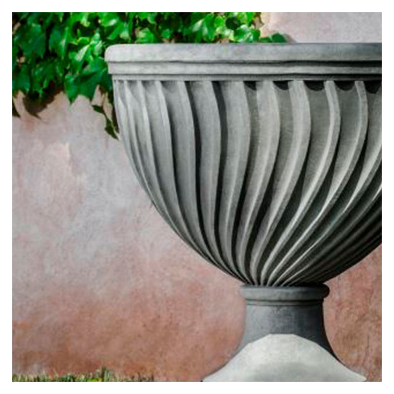Quadrille Handmade Planter, Alpine Stone