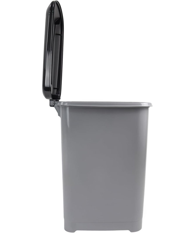 Rebrilliant Plastic Decorative Bin, 63cm H x 37cm W x 51.5cm D