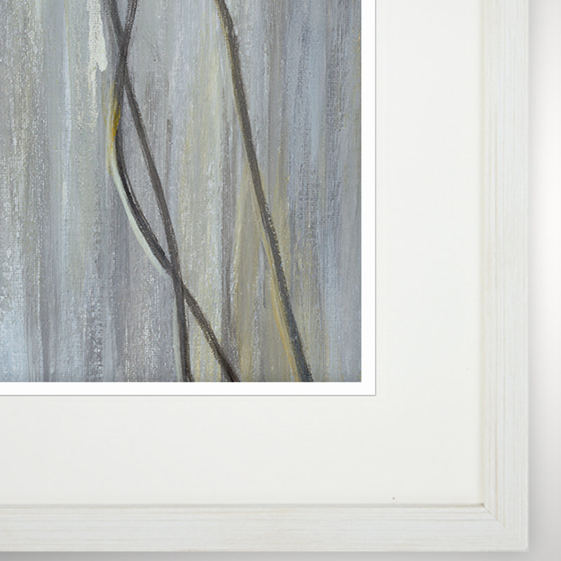«Silver Spring», ensemble de 2 reproductions de peintures à l'acrylique encadrées