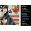 Torchon noir et brun clair Shiba Inu-322069568