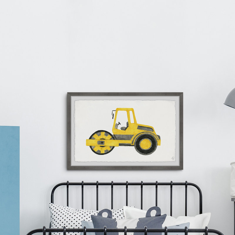 Wendy Road Roller Truck - Print, 41cm H x 61cm W