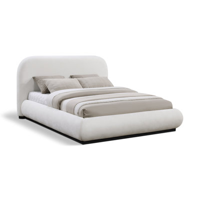 Lit plateforme tapissier Humayrah