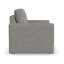 Fauteuil modulaire en polyester à accoudoirs larges de 49 po Flex-124389742-100682589