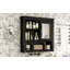 Armoire murale de salle de bain 32 po avec miroir, armoire à pharmacie murale avec 4 tablettes, armoire de rangement avec porte à miroir et tablettes réglables-915306563