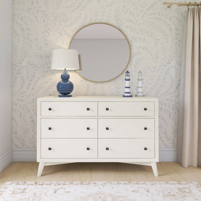 Antilia 6 Drawer Double Dresser by Evolur